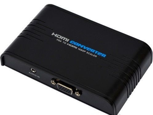 Конвертор VGA в HDMI, гніздо VGA - гніздо HDMI, 1080р
