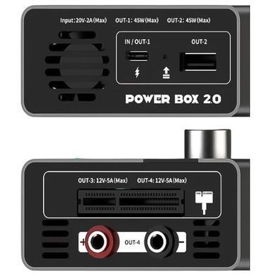 Блок питания портативный Mechanic Power Box 2.0 (1,3-12V, 10000mAh, 45W USB)