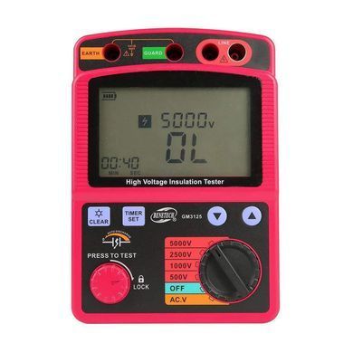 Мегаомметр Benetech GM3125
