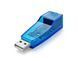 Мережевий перехідник, USB LAN ETHERNET - RJ45, штекер USB A- гніздо RJ45