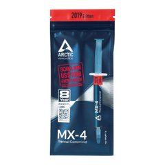 Термопаста Arctic MX-4, теплороводимость 8.5 Вт/мК, серая, в шприце, 4 грамма