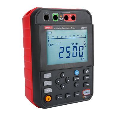 Вимірювач опору ізоляції (мегаомметр) UNI-T UT512D