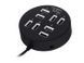 USB HUB на 8 портів USB 2.0, круглий + гніздо живлення (у блістері)