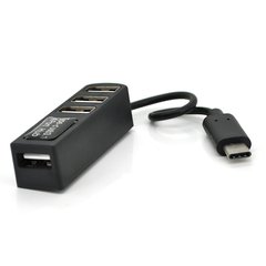Type-C HUB 3.1 на 4 порта USB 2.0, пассивный (в блистере)