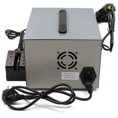 Паяльная станция 4в1 HandsKit 9305D (паяльник+фен+лаболаторный блок+USB), 4 дисплея, 800 Вт, 220 В, Цифровая, Есть
