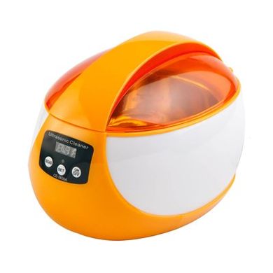 Ультразвуковая ванна Jeken CE-5600A, 0,75 л, 50 Вт, с функцией дегазации, оранжевая