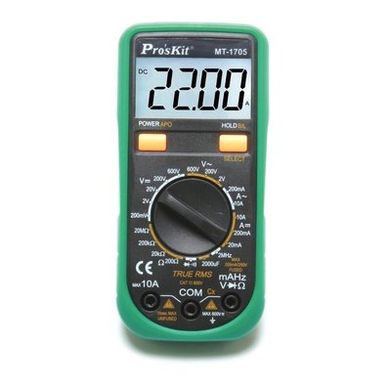 Мультиметр Pro'sKit MT-1705, цифровой