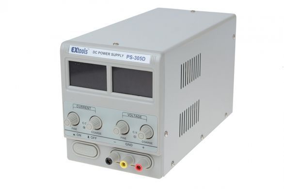 Лабораторный блок питания EXtools PS-305D, 30В, 5А