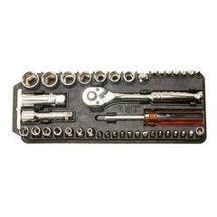 Набор гнездовой ключ с битами и насадками Pro'sKit 8PK-227, 40 элементов