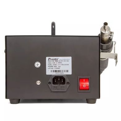 Паяльная станция термовоздушная Pro'sKit SS-989B, компрессорная, 640 Вт, 220 В, компрессорный