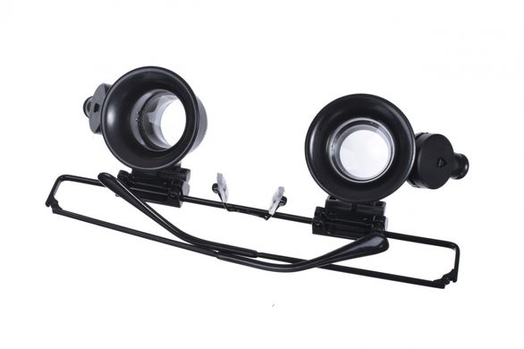 Лупа-очки бинокулярная Zhongdi с LED подсветкой, 20X
