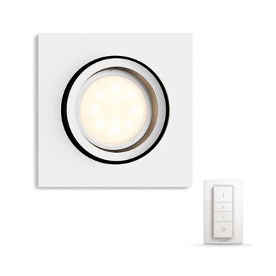 Смарт-светильник PHILIPS MILLISKIN recessed white 1x5.5W 230V (50421/31/P7)