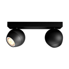 Смарт-светильник PHILIPS BUCKRAM bar/tube black 2x5.5W 240V (50472/30/P7)