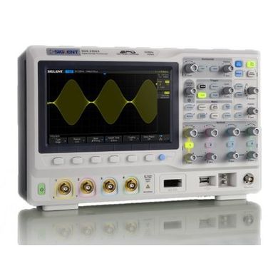 Фосфорный цифровой осциллограф SIGLENT SDS2304X, 300 МГц