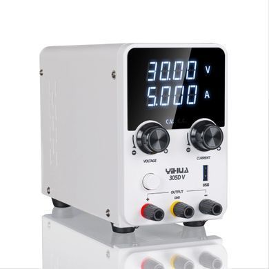 Лабораторный блок питания YIHUA 305D-V, 30В, 5А, 180Вт