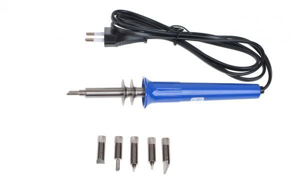 Паяльник-выжигатель ZD-410A 220V/30W + 6 насадок