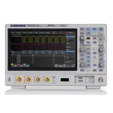 Цифровий осцилограф SIGLENT SDS2204X Plus, 200 МГц