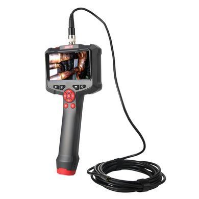 Ручной эндоскоп UNI-T UT665Р с 4,3" дисплеем, шланг 5метров, 3.7V/2000mAh
