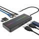 Mirabox OTG 8-in-1USB C hub dock, RGB