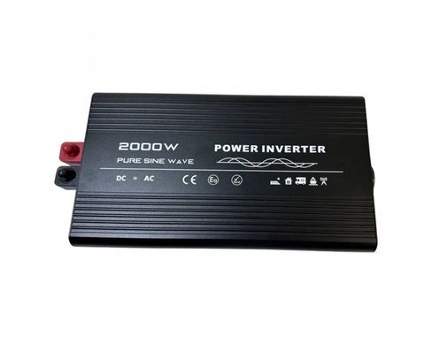 Інвертор з чистою сінусоїдою 12V в 220V RS2000PT 2000W (макс.4000W) + функція ATS, без зарядки