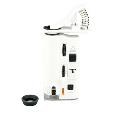 Міні мікроскоп NO.OS-100W з прищіпкою, 60X-100X, підсвічування + UV