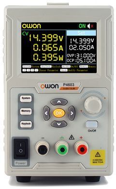 Лабораторный блок питания Owon P4603, 60B, 3A