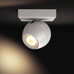 Смарт-светильник PHILIPS BUCKRAM single spot white 1x5.5W 240V (50471/31/P7)