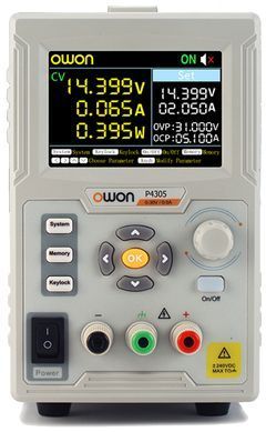 Лабораторный блок питания Owon P4305, 30B, 5A