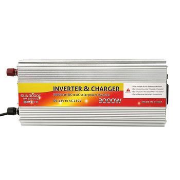 Інвертор 12V в 220V SUA-3000C з зарядкою 20А + USB