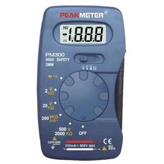 Цифровий кишеньковий мультиметр PM300