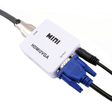 Конвертер MINI, HDMI в VGA (HDMI (IN) -VGA (OUT))