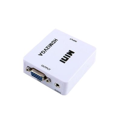 Конвертер MINI, HDMI в VGA (HDMI (IN)-VGA (OUT))