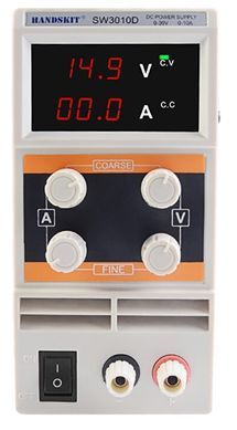 Лабораторный блок питания HandsKit SW-3010D, 30B, 10A