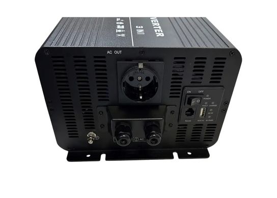 Інвертор з чистою сінусоїдою 12V в 220V RSC-3000W (макс.6000W) з зарядкою 20А + функція ATS