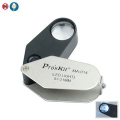 Лупа ручная Pro'sKit MA-014