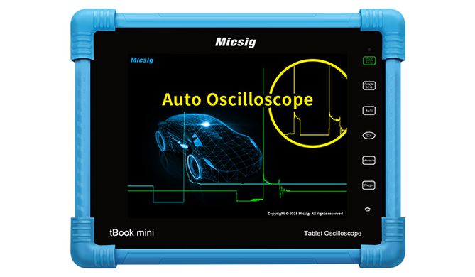 Micsig ATO1104 Цифровий автомобільний осцилограф планшетний, 100 МГц