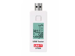 Тестер USB UNI-T UT658, (ток, емкость, напряжение)