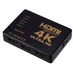 HDMI Switch 5 port HDMI (5xHDMI-1xHDMI) c пультом