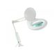 Лупа-лампа ZD-129A Lamp, на струбцині, кругла, 5Х, діам-130мм, біла