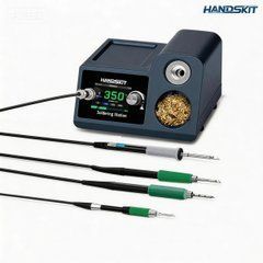 Паяльная станция HandsKit T245 OLed дисплей, 200W, 100-500&deg;C, AC-220V, 200 Вт, 220 В, Цифровая, Есть, Картриджный