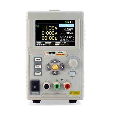 Лабораторний блок живлення OWON SP3103, 300Вт, 30B, 10A