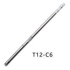 Жало T12-C6 з нагрівачем, для паяльників серії Т12