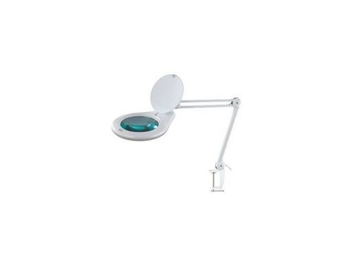 Лупа-лампа на струбцине 8062D3 LED подсветка (84SMD), 5 диоптр., диам-180мм
