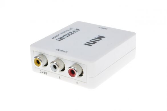 Конвертор AV в HDMI, 3 гнізда RCA (IN) - гніздо HDMI (OUT)