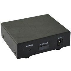 Конвертер AV в HDMI (вход-гн.Toslink, 3гн.RCAcomponent, выход-гн.HDMI)