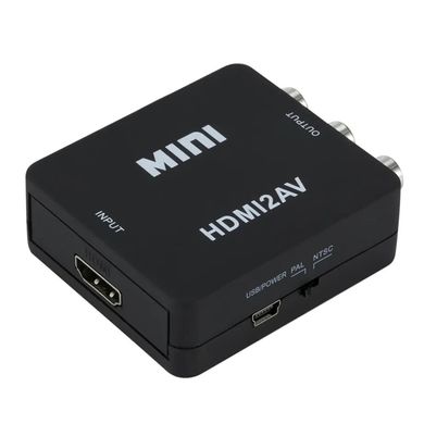Конвертер HDMI - AV/RCA (с поддержкой 1080P)