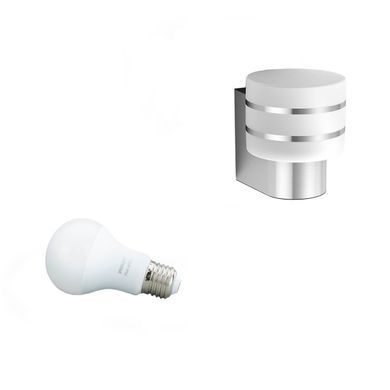 Смарт-светильник PHILIPS Tuar wall lantern inox 1x9.5W 230V (17404/47/P0)
